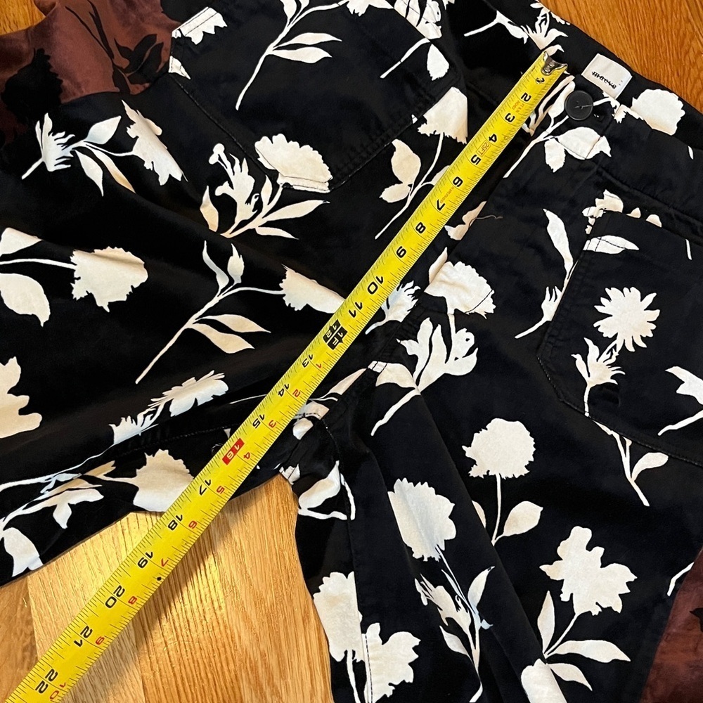 Anthropologie x Maeve Cropped Velvet Wide-Leg Pants Size 22W NWT - Picture 8 of 15
